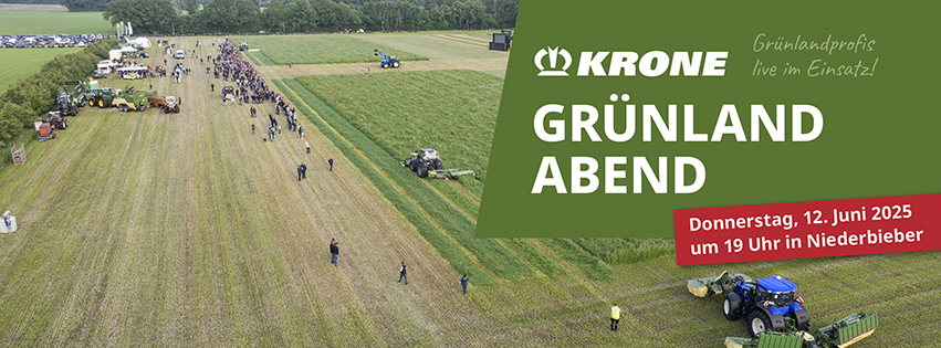 Krone / Leinweber Grünland Abend 2025