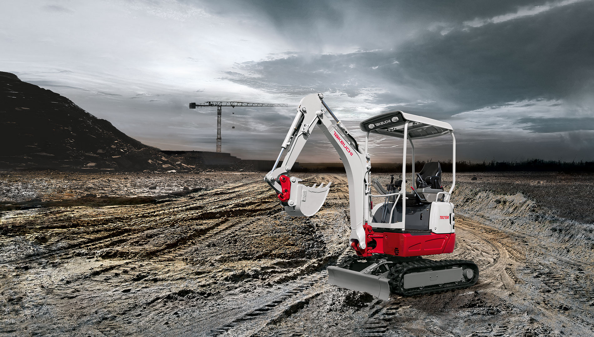 Takeuchi - Kompaktbagger TB 215 R