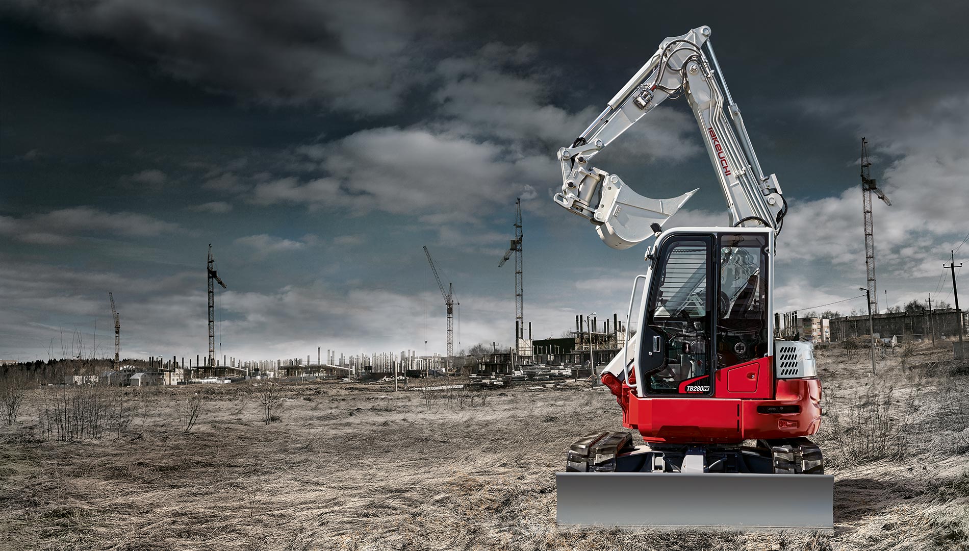 Takeuchi - Hüllkreisbagger TB 280 FR