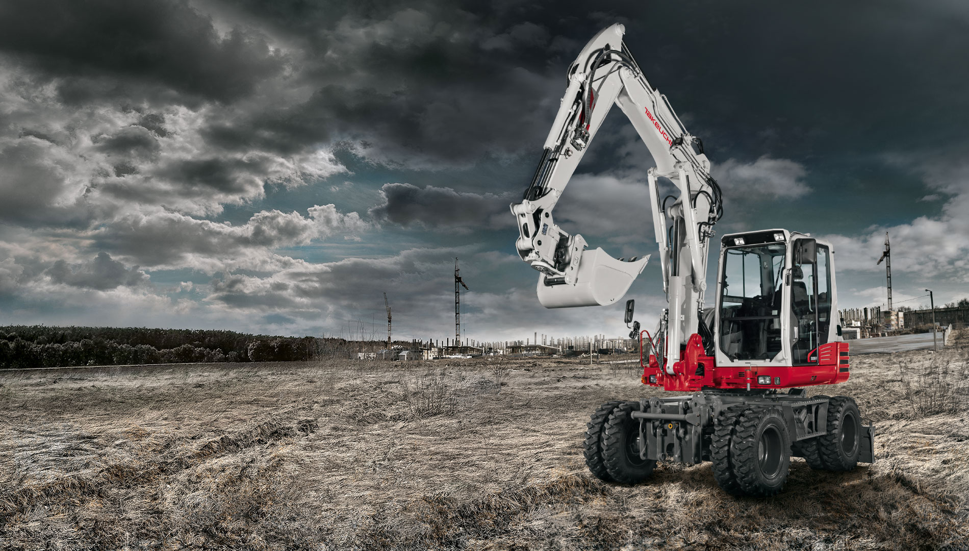 Takeuchi - Mobilbagger TB 295 W-1