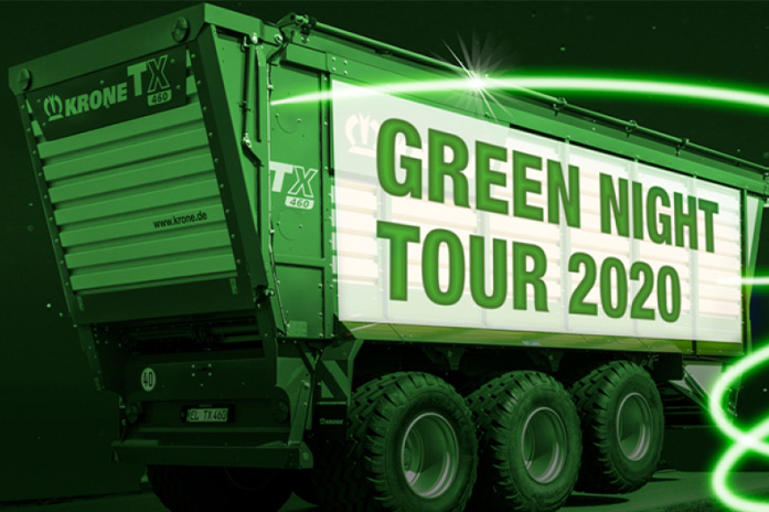 KRONE Green Night 2020 bei Leinweber Landtechnik in Neuhof