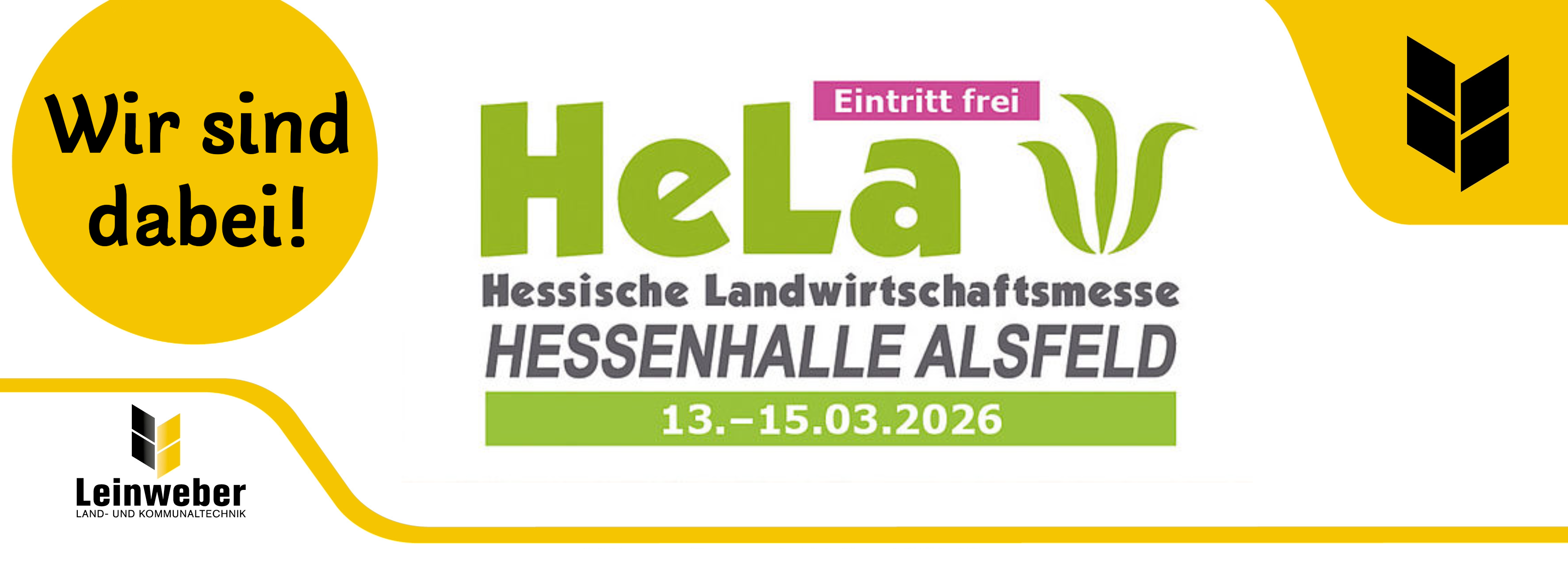 Wir stellen aus: HELA 2026